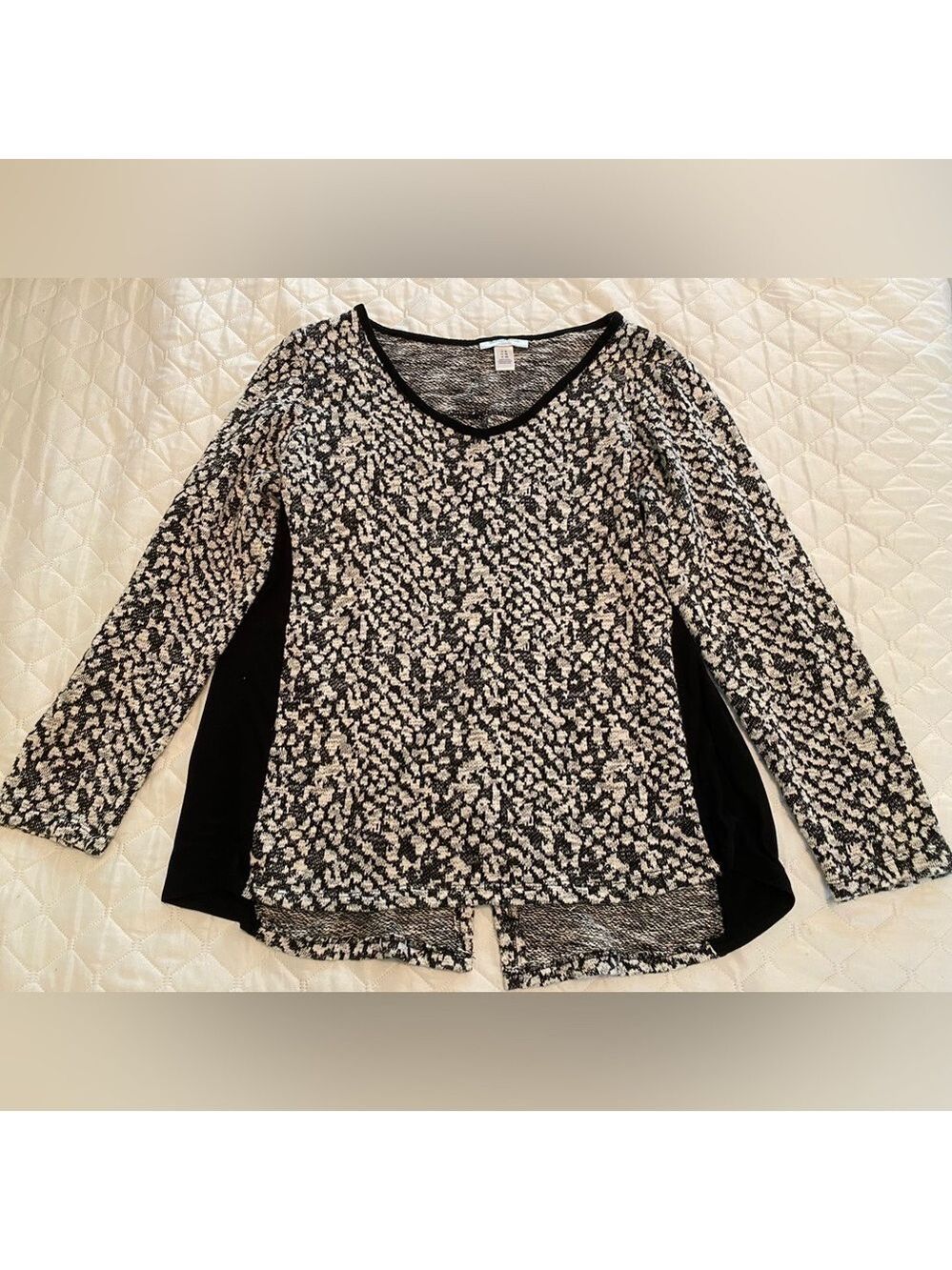 Motherhood Maternity leopard sweater